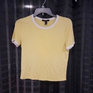 Yellow Crop Top